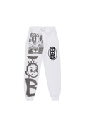 boy london joggers on white background