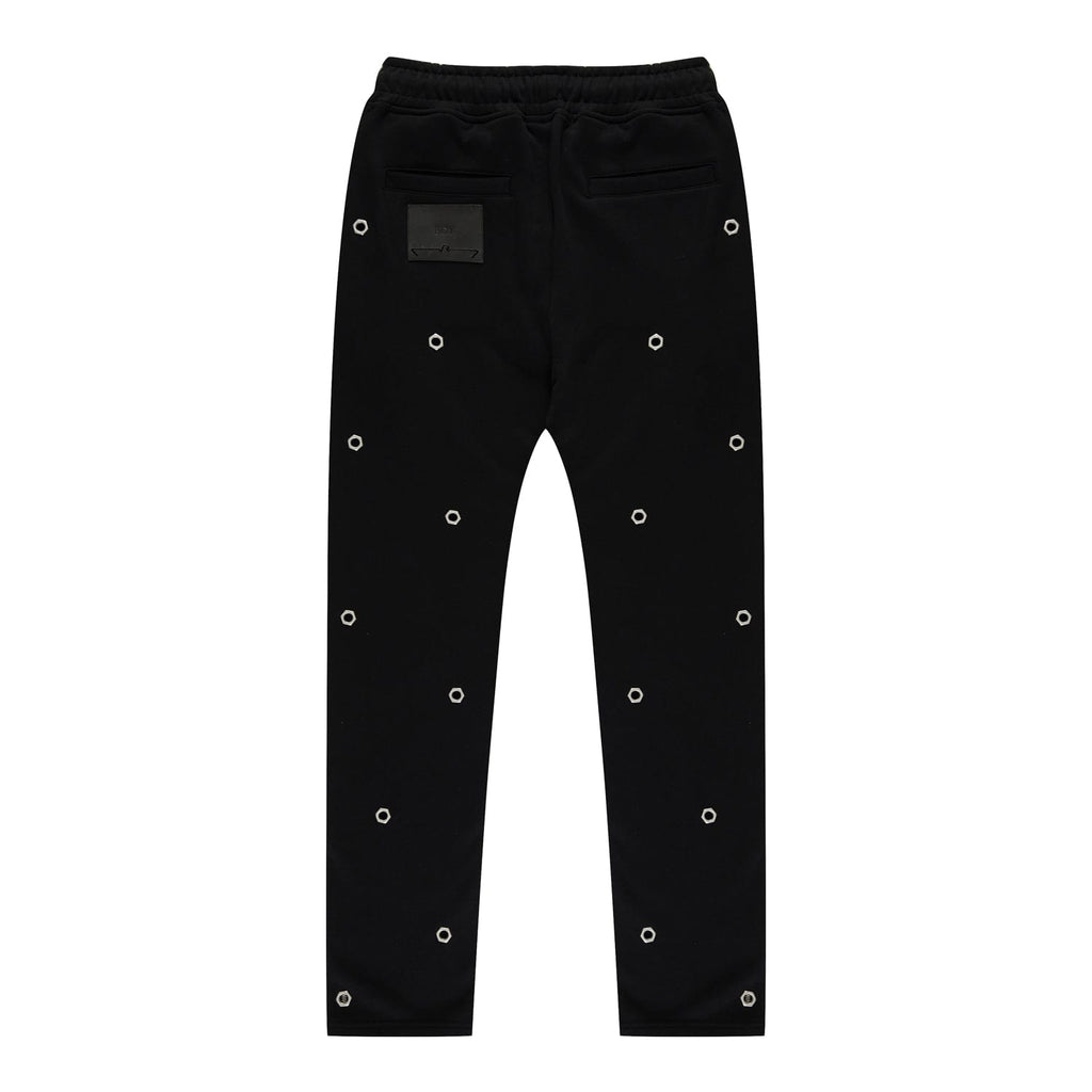 BOY London trousers on white background