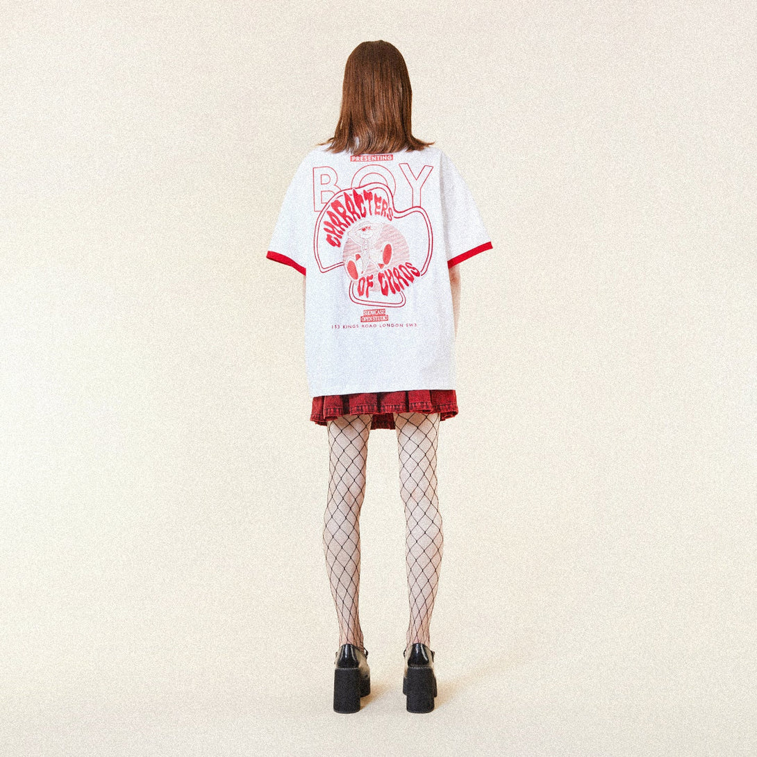 OPEN STUDIO GRAPHIC T-SHIRT - WHITE