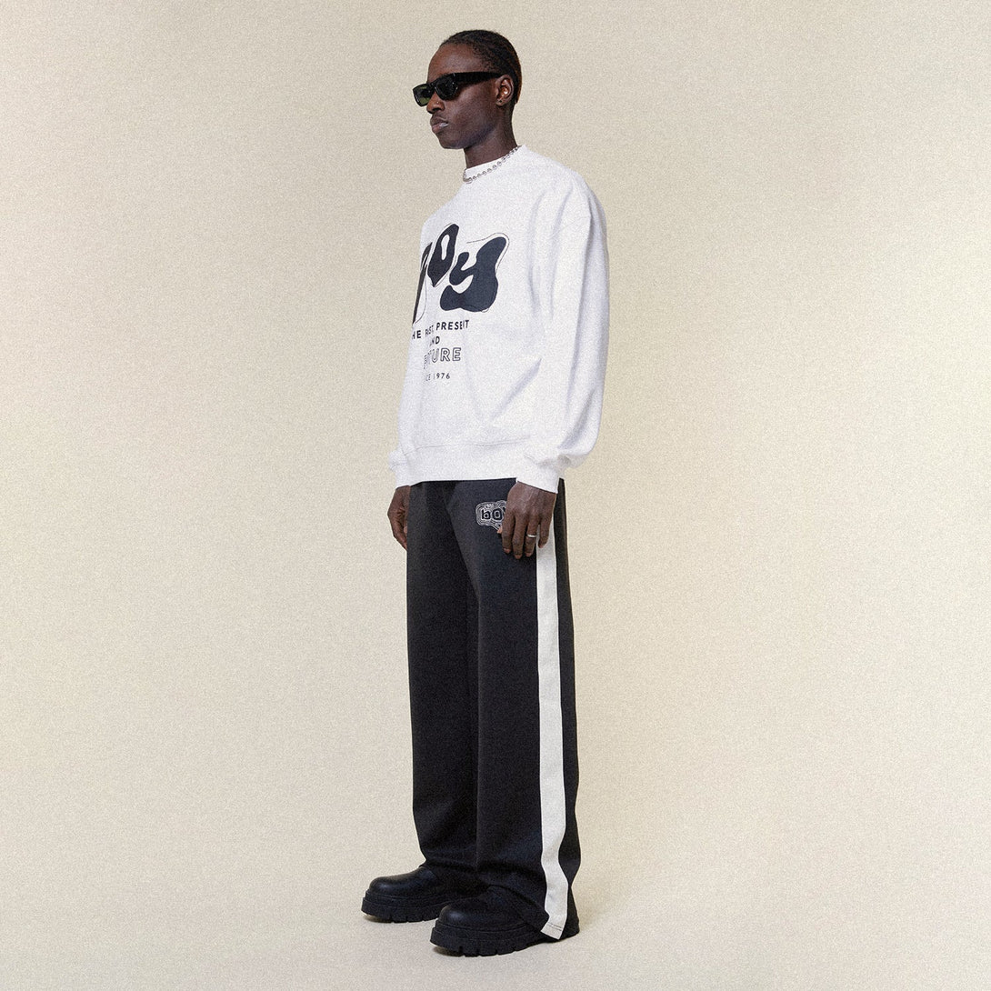 PAST, PRESENT, FUTURE BOY SWEAT - WHITE