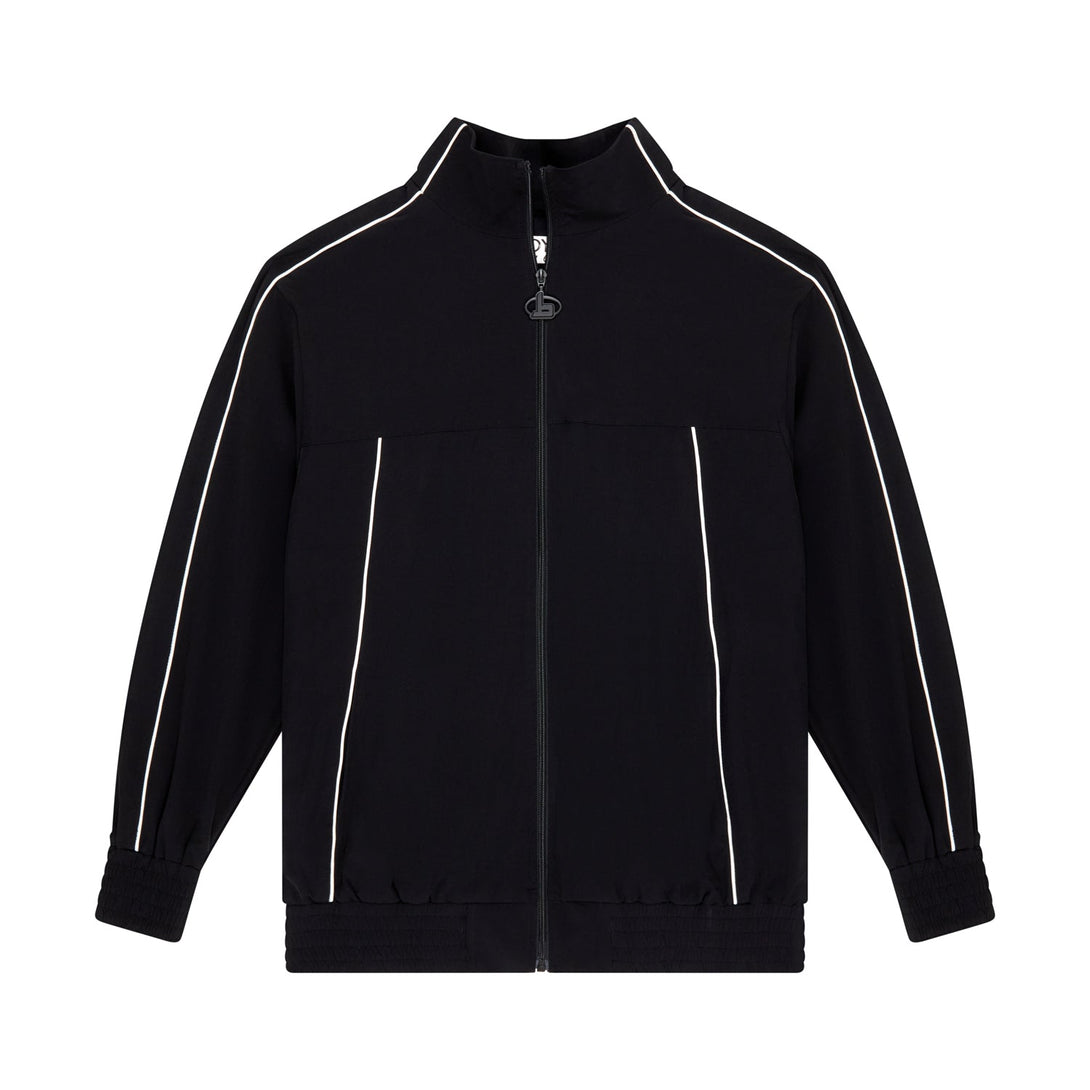PAST, PRESENT, FUTURE BOY TRACK TOP - BLACK
