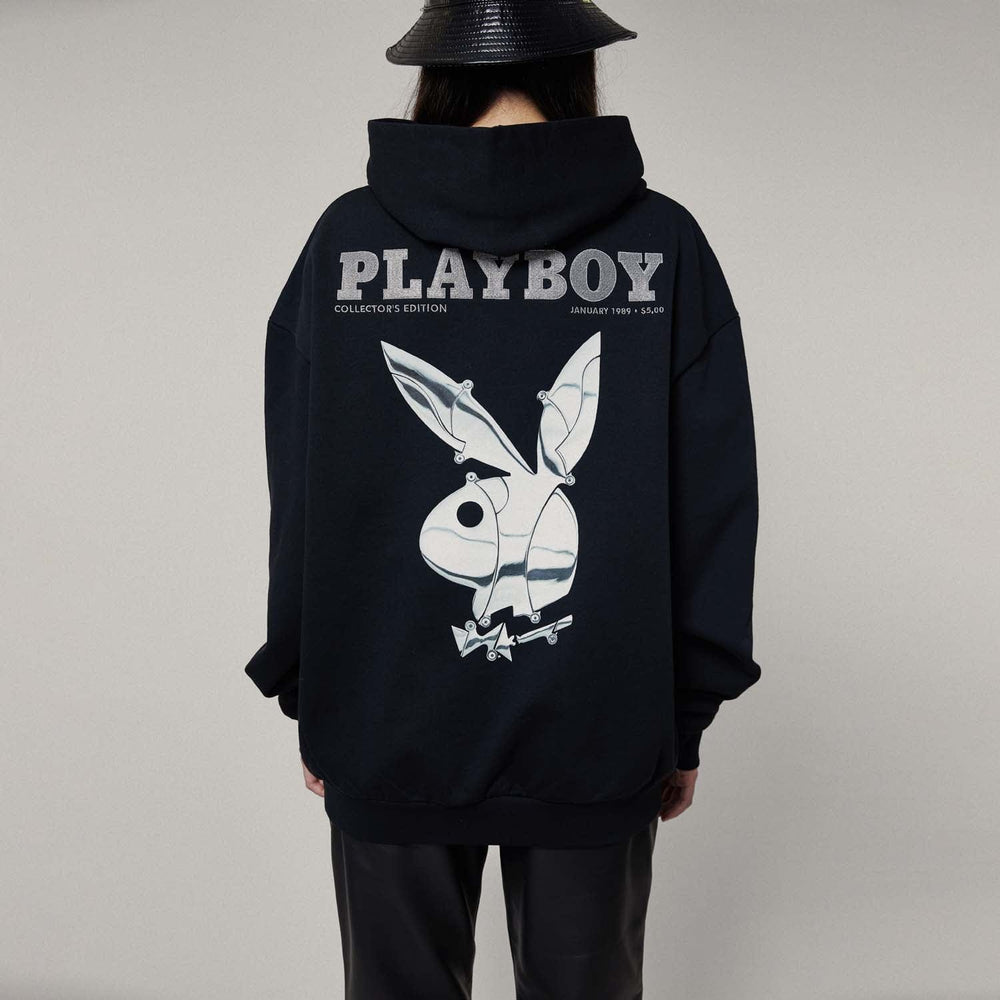 Playboy Clothing Gray Playboy Hoodie Good Worth X Playboy Hoodie
