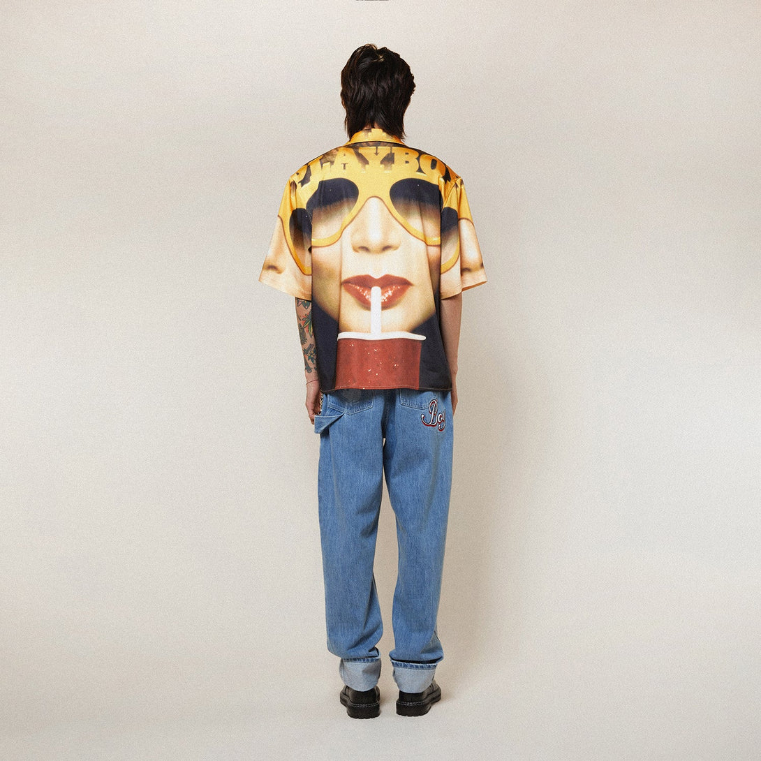 PLAYBOY X BOY COVER RESORT SHIRT - MULTI