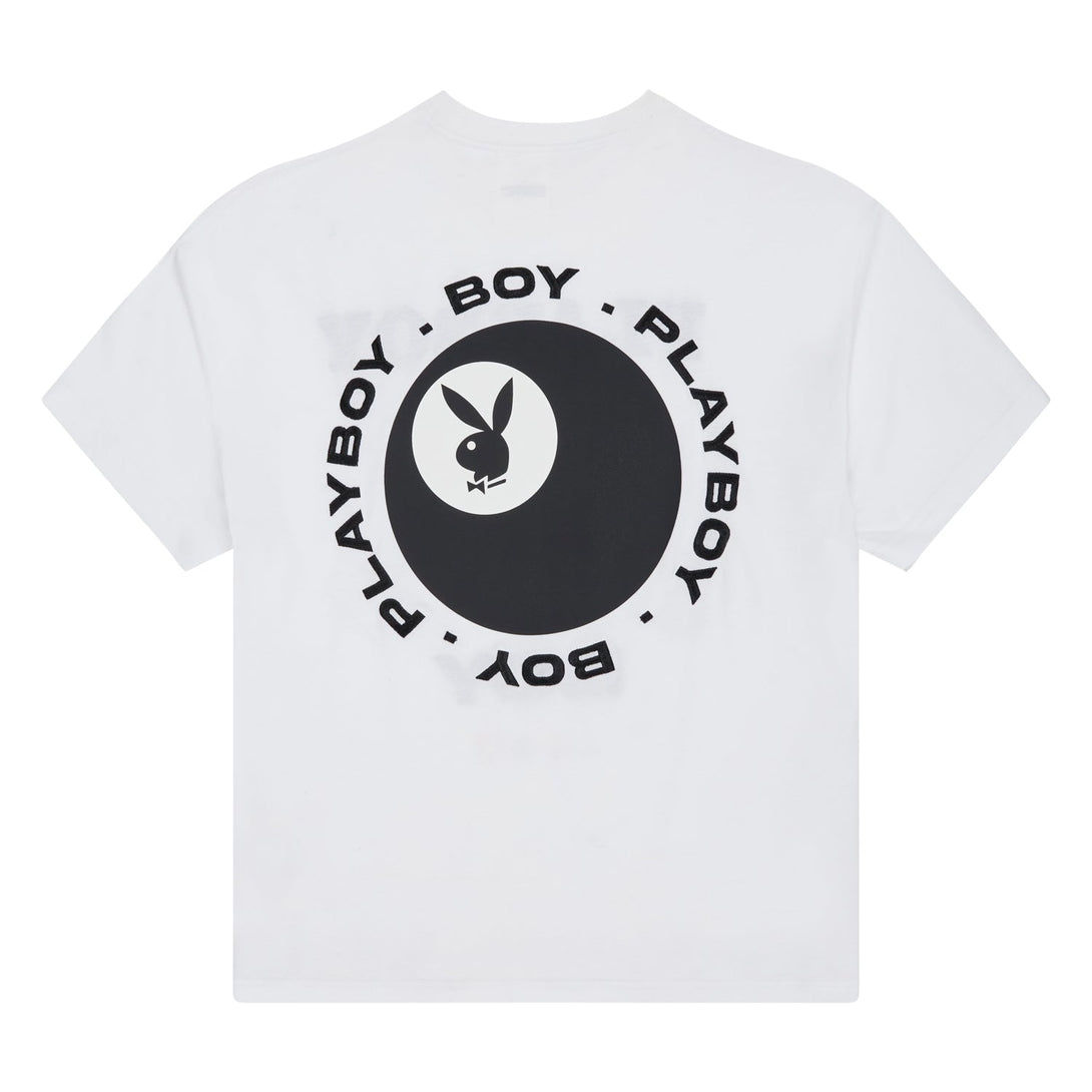 PLAYBOY X BOY DOUBLE OR NOTHING T-SHIRT - WHITE