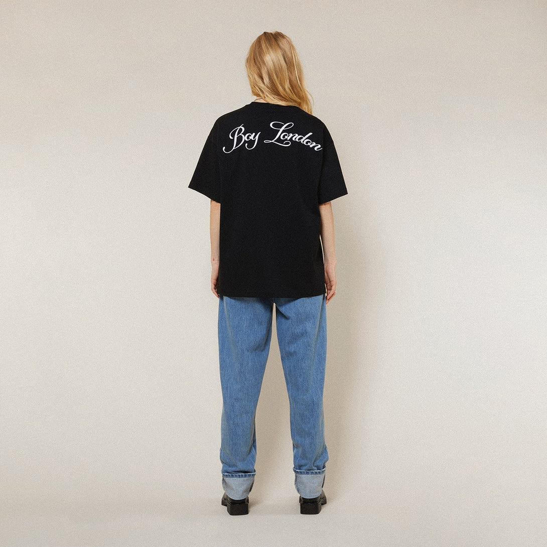 PLAYBOY X BOY HOT SEAT T-SHIRT - BLACK