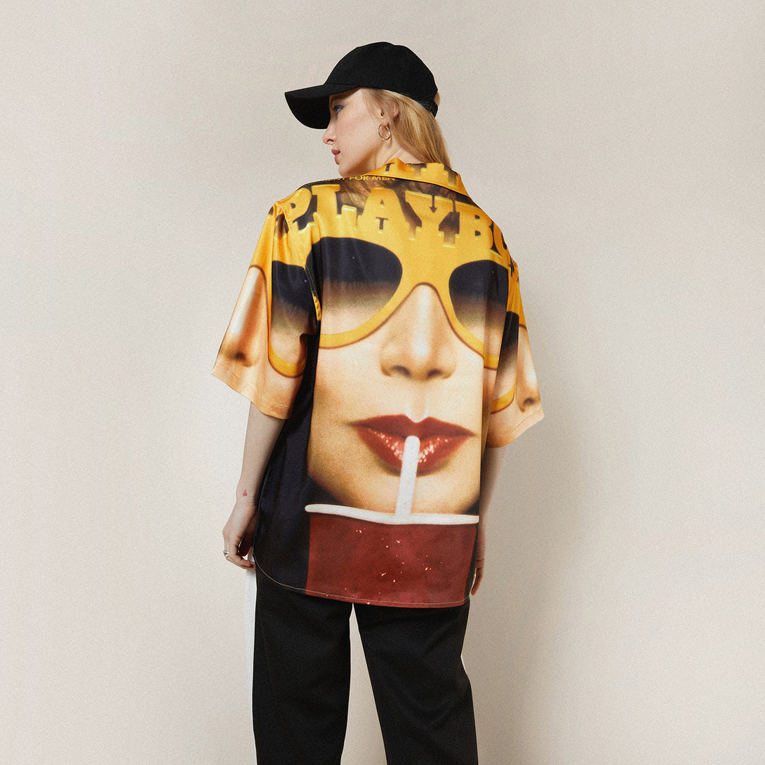 PLAYBOY X BOY COVER RESORT SHIRT - MULTI