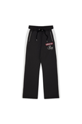 PLAYBOY X BOY JUMBO BUNNY TRACK PANT - BLACK/OFFWHITE