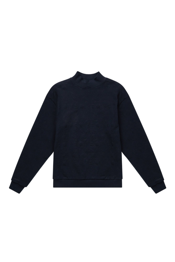 Black Boy London turtleneck sweater on a white background