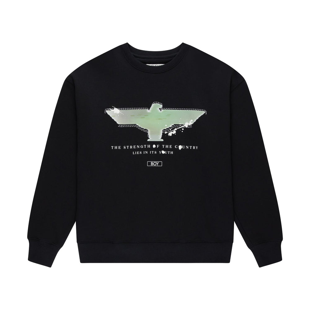 SPRAY PAINT EAGLE SWEATSHIRT – BOY London