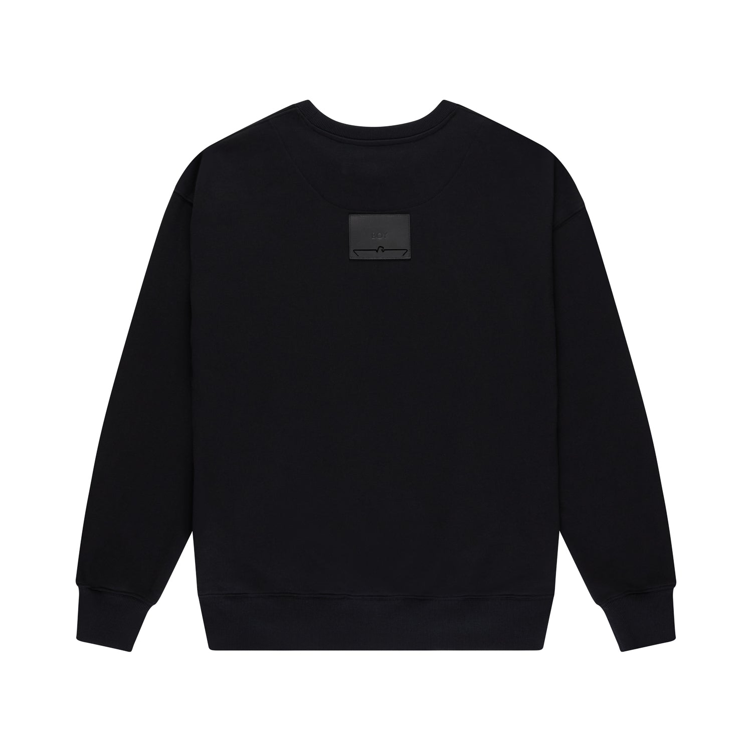 Black Boy London sweatshirt with a graphic design on a white background