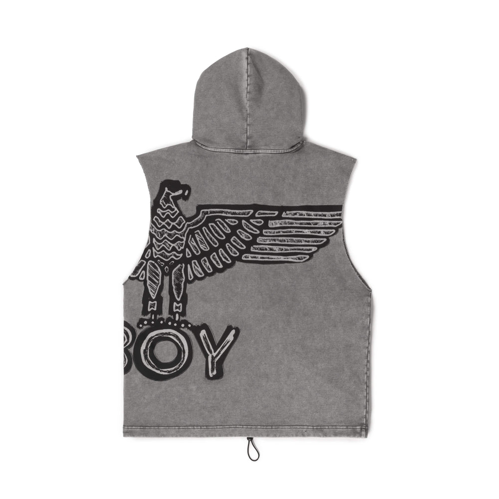 Stencil Short Sleeved Hoodie Hoodies Sweatshirts BOY London
