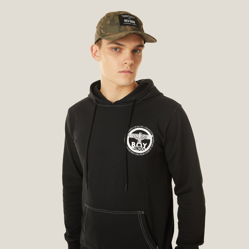 BOY LONDON TERRAIN HOODIE - BLACK