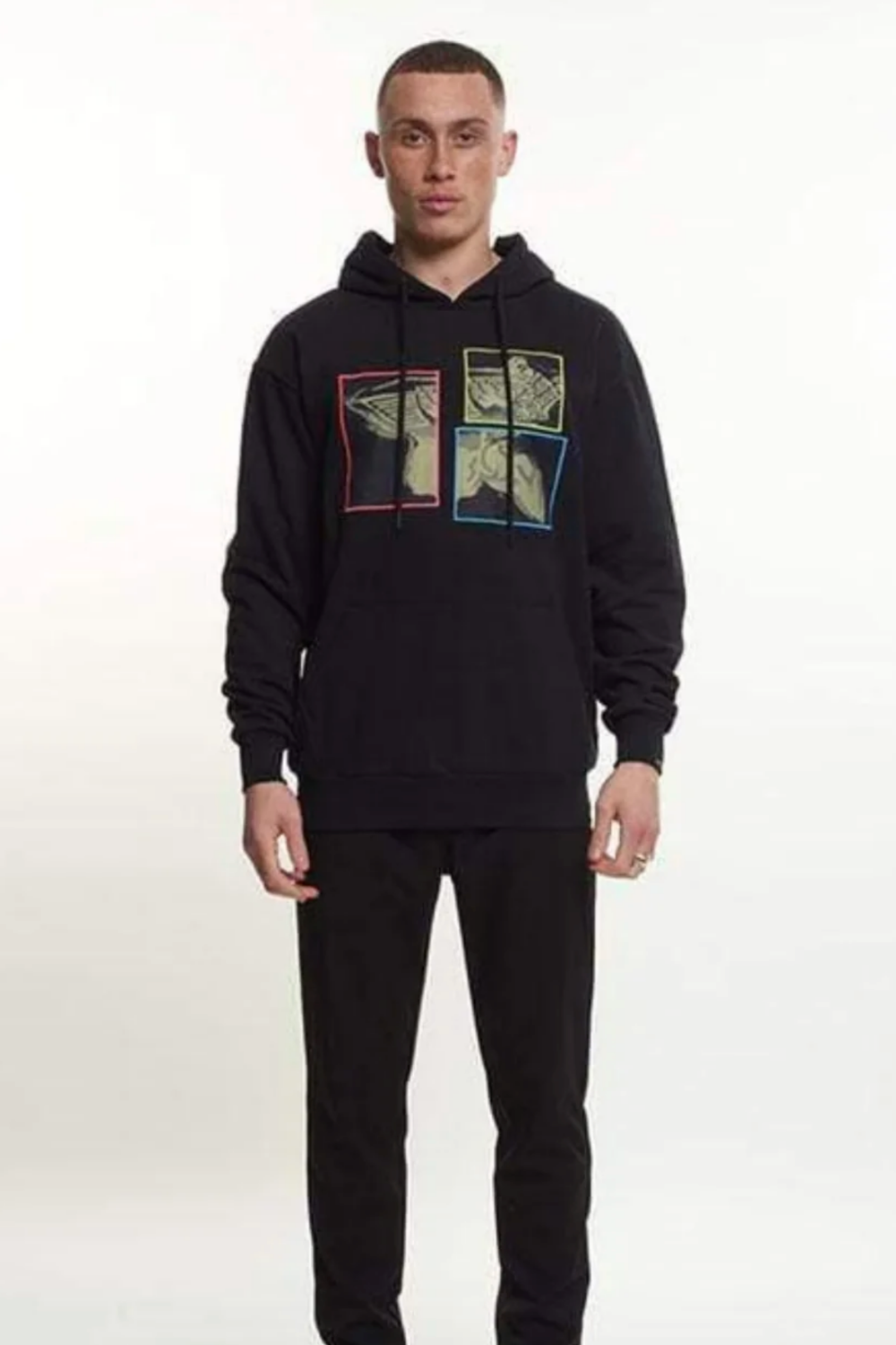 BOY SPRAY PATCH HOODIE