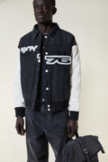 DENIM MOTO VARSITY