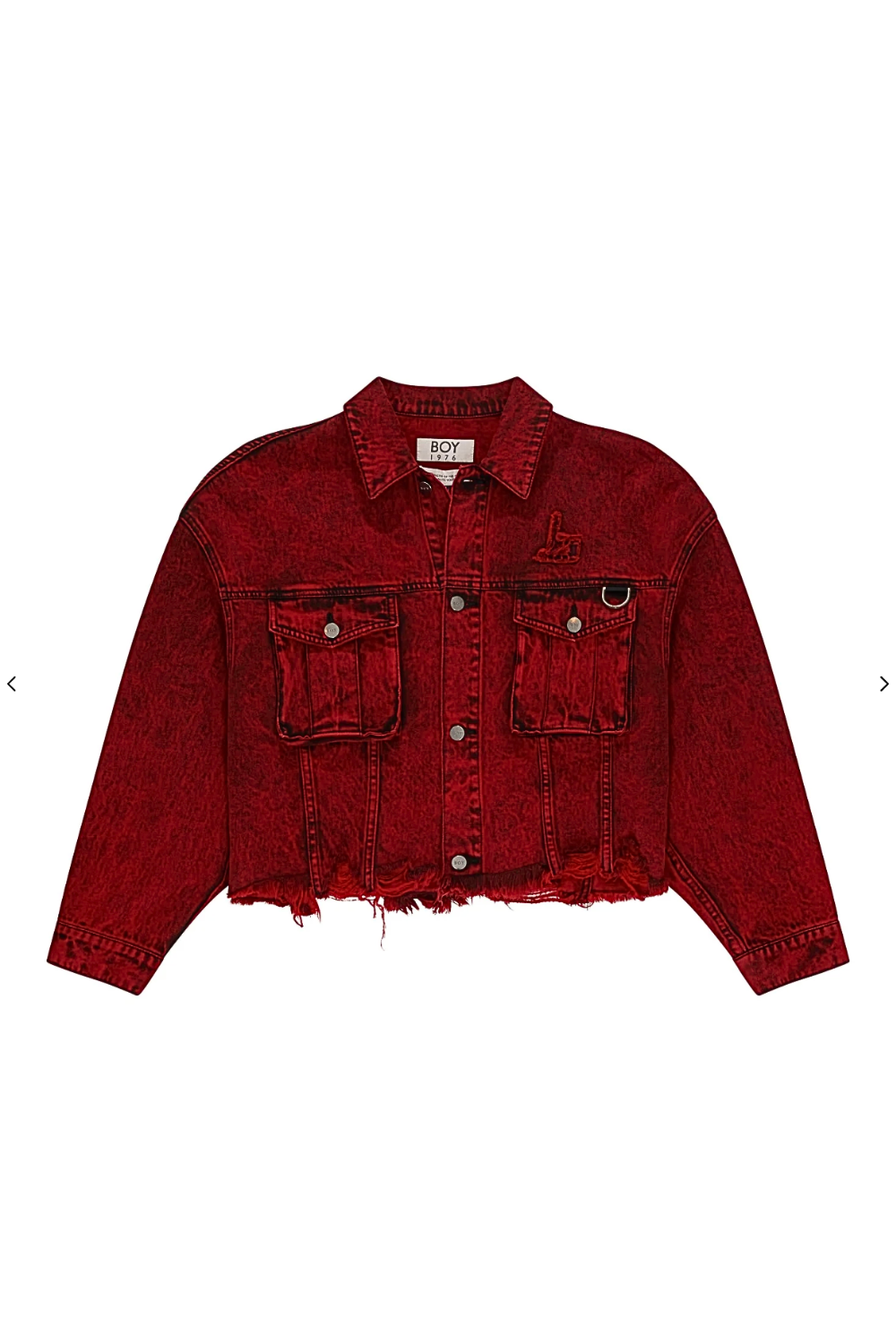 FUTURE BOY BOXY DENIM TRUCKER JACKET