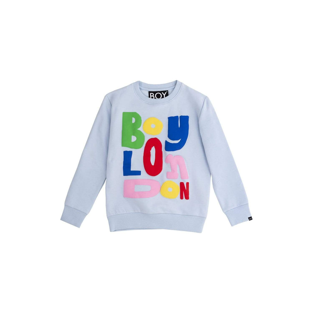 BOY LONDON Kids-Sweatshirt BOY LONDON KIDS SWEAT SKY BLUE