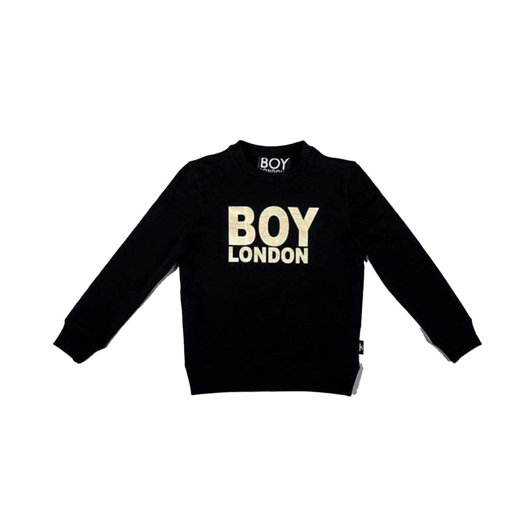 BOY LONDON KIDSWEAR BOY LONDON KIDS SWEATSHIRT - BLACK