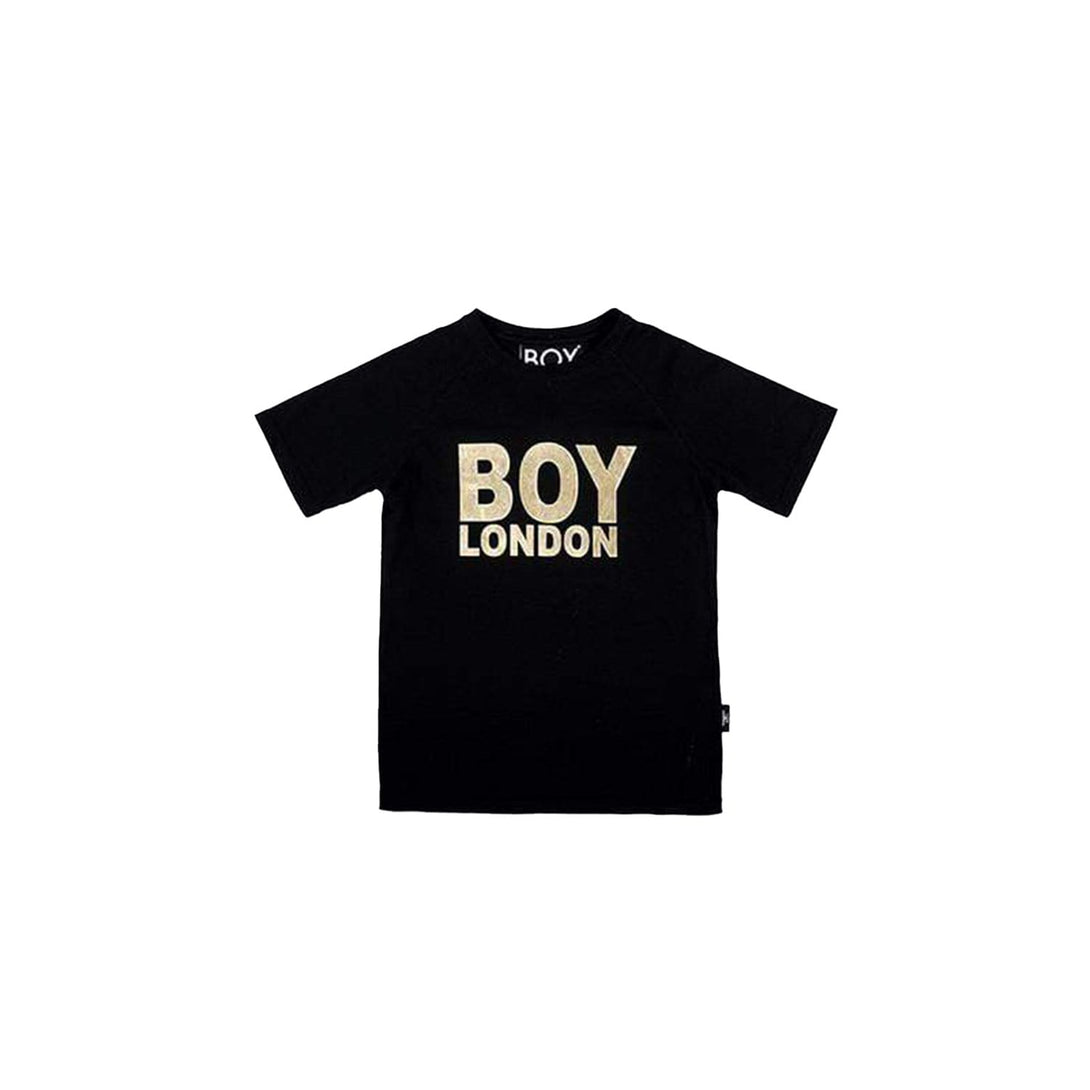 BOY LONDON KIDSWEAR BOY LONDON KIDS T-SHIRT - BLACK/GOLD