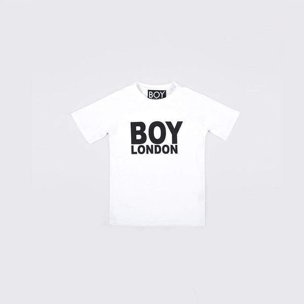 BOY LONDON KIDSWEAR BOY LONDON KIDS T-SHIRT WHITE/BLACK