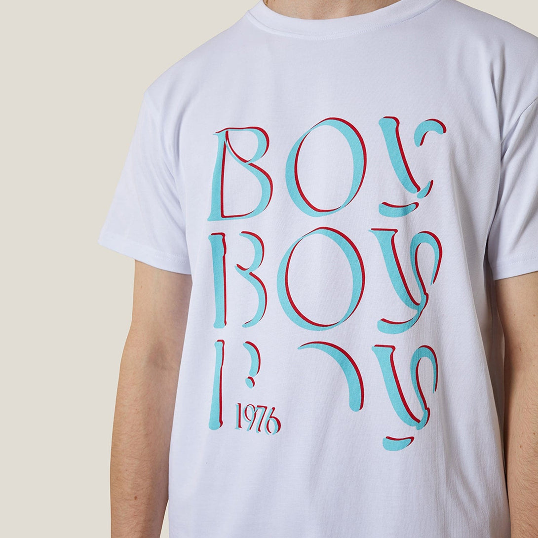 BOY London Shirts & Tops BOY BOY BOY T-SHIRT - WHITE