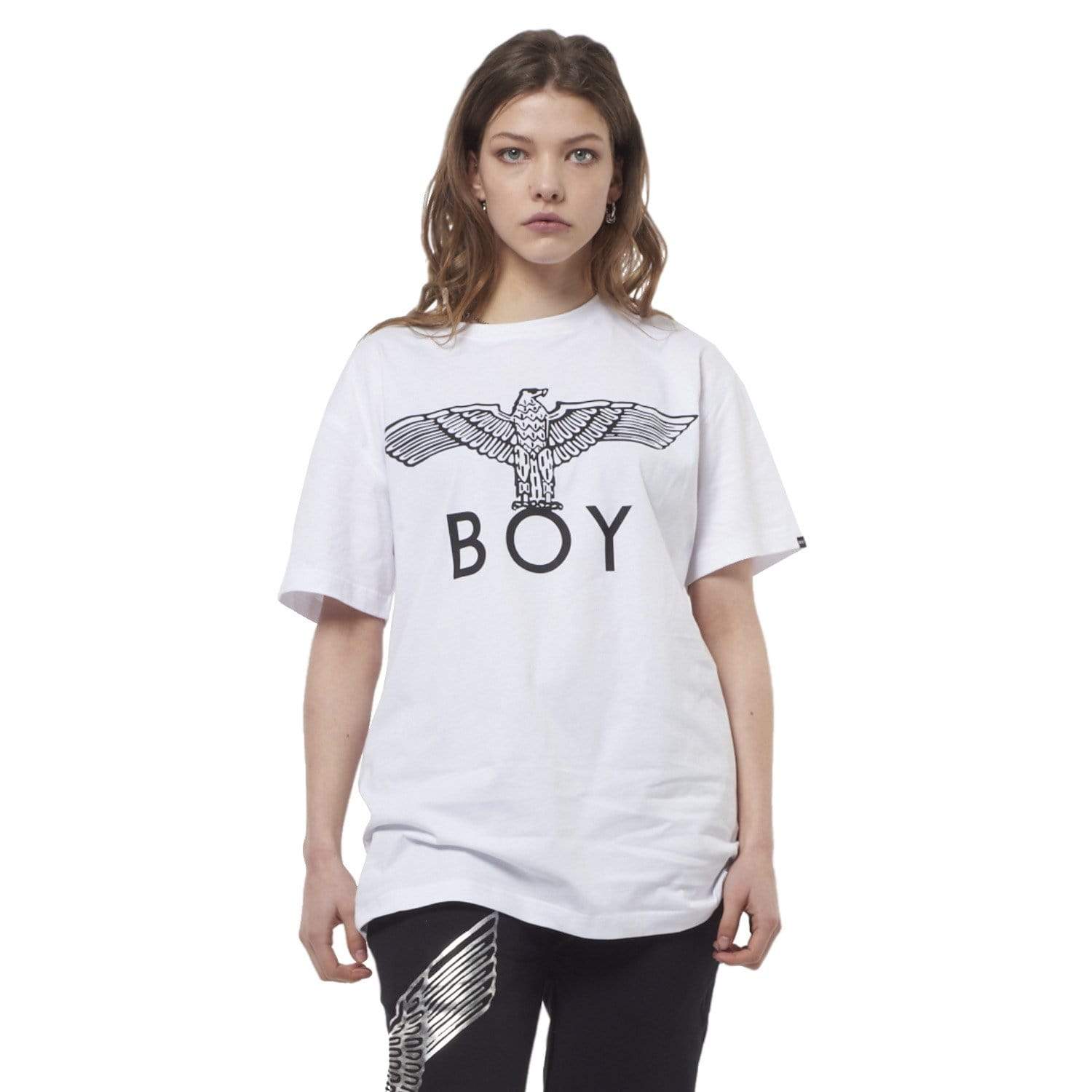 BOY EAGLE T-SHIRT WHITE /BLACK | BOY-London.com – BOY London