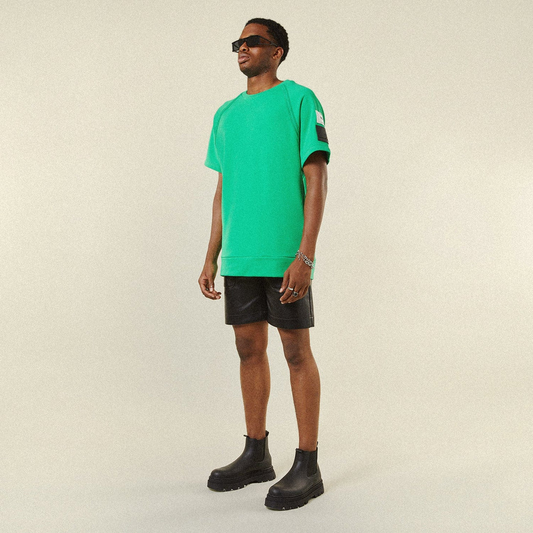 BOY London T-SHIRT Reverse Seam Oversized T-Shirt - FERN GREEN