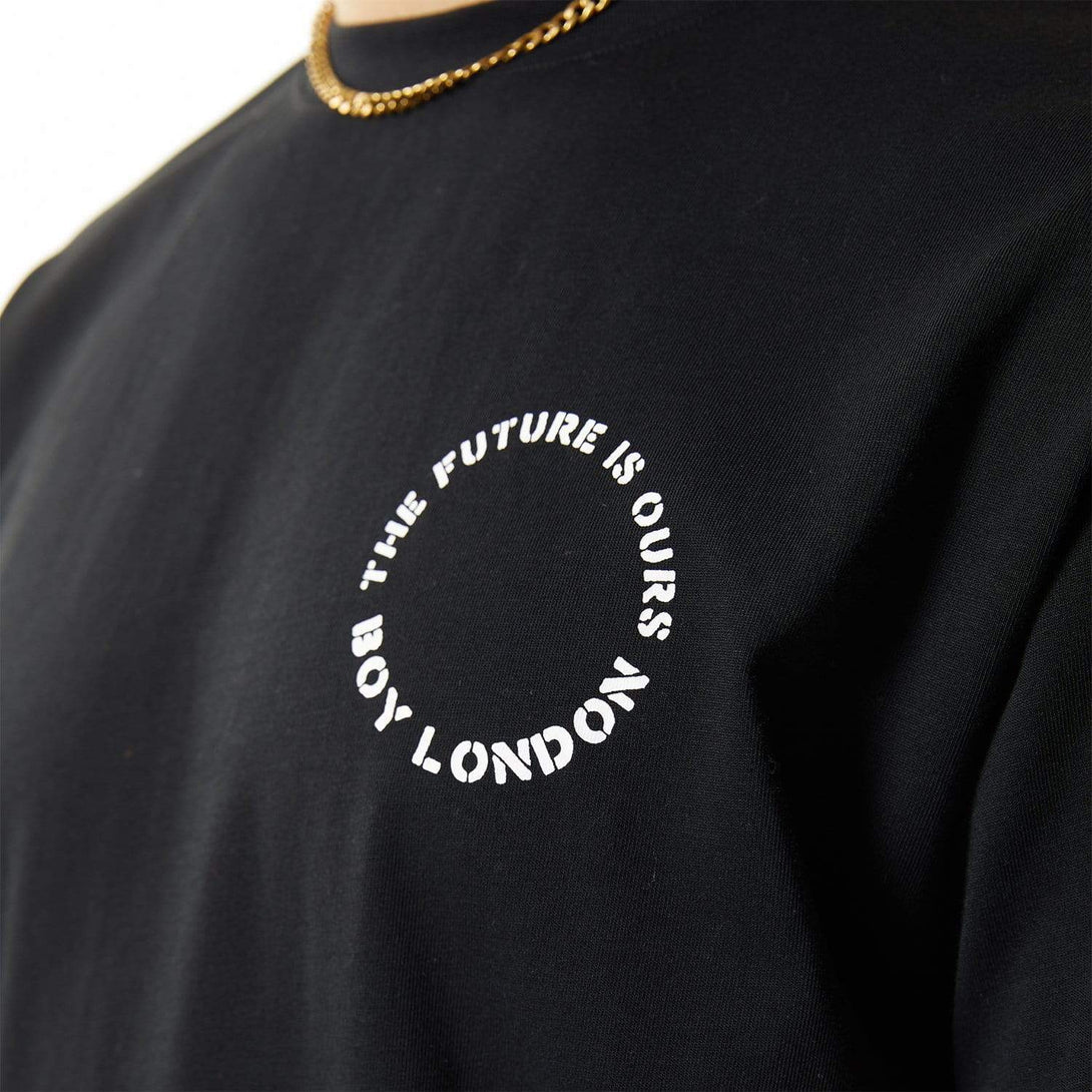 BOY London T-SHIRTS BOY FUTURE TEE - BLACK