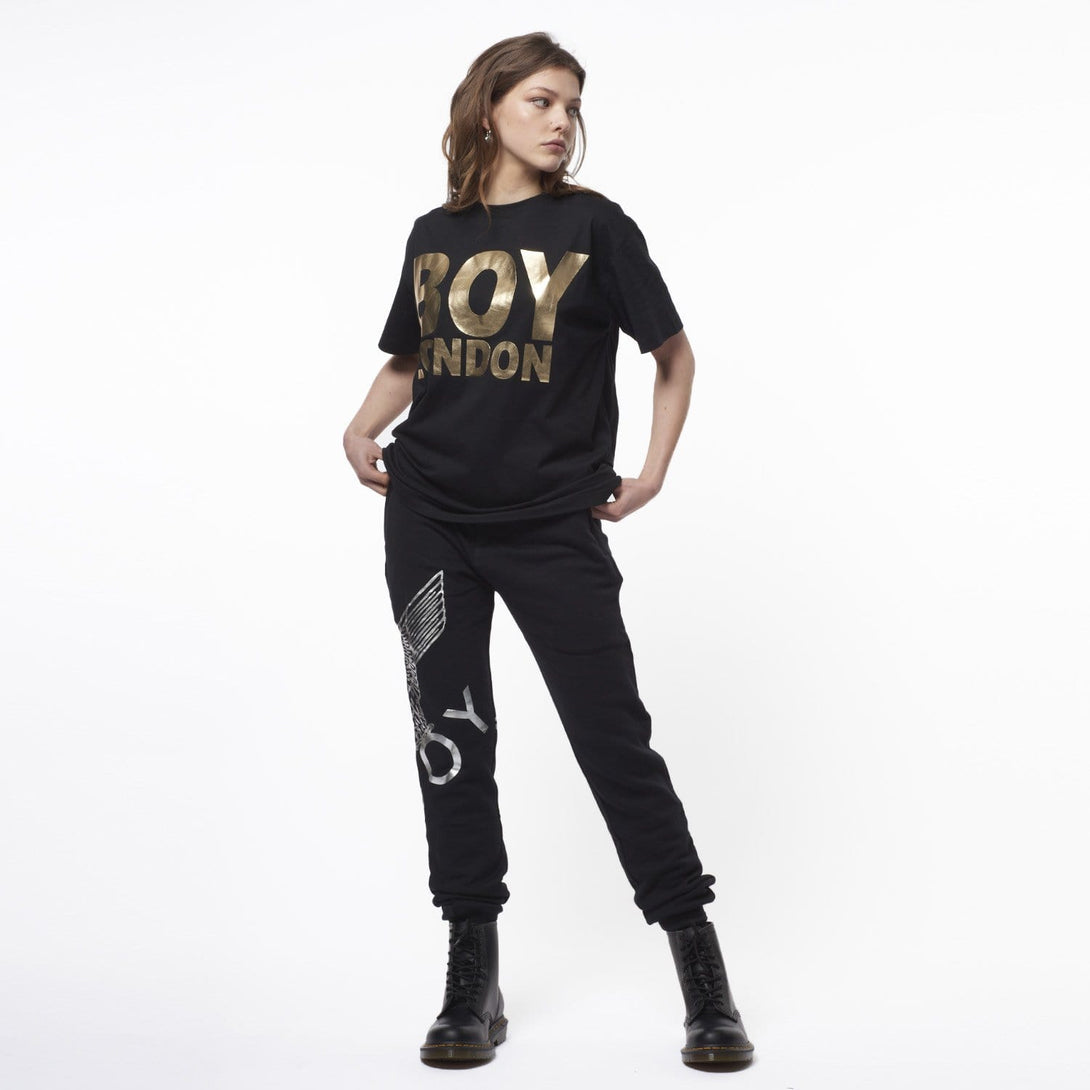 BOY LONDON T-SHIRTS BOY LONDON TEE - BLACK/GOLD