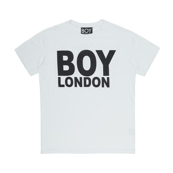 BOY LONDON T-SHIRTS BOY LONDON TEE - WHITE/BLACK